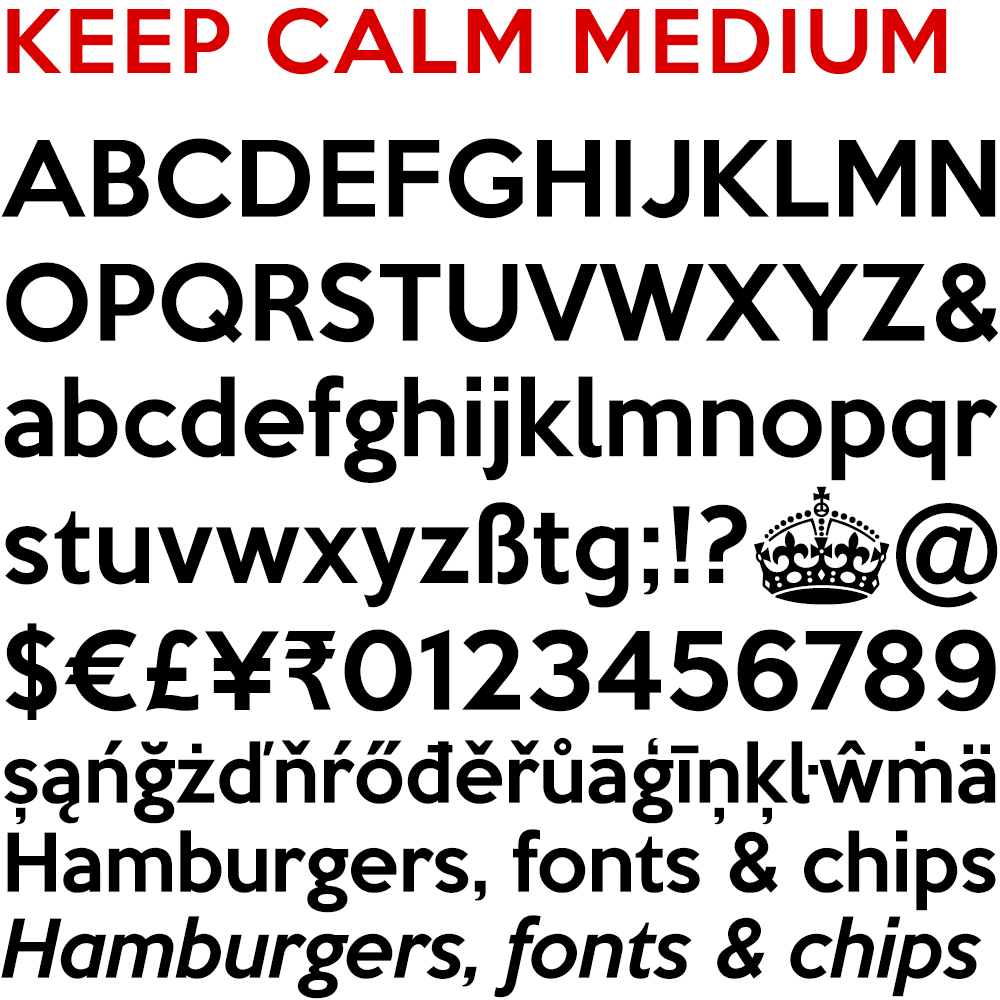 Keep Calm K Type