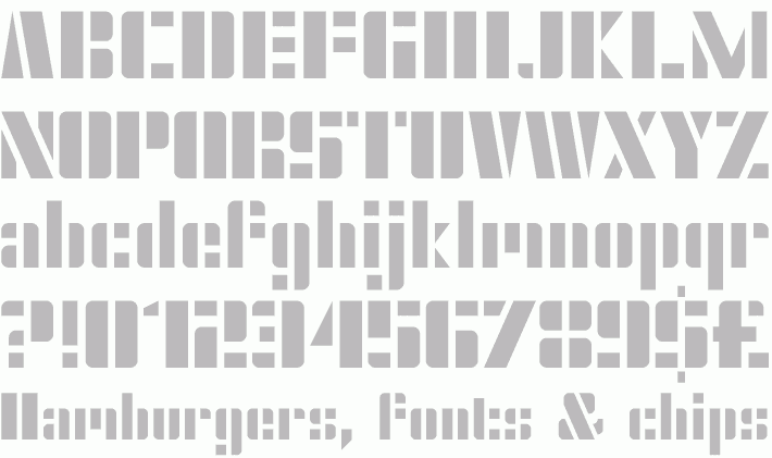 Modernist Stencil - Image 2