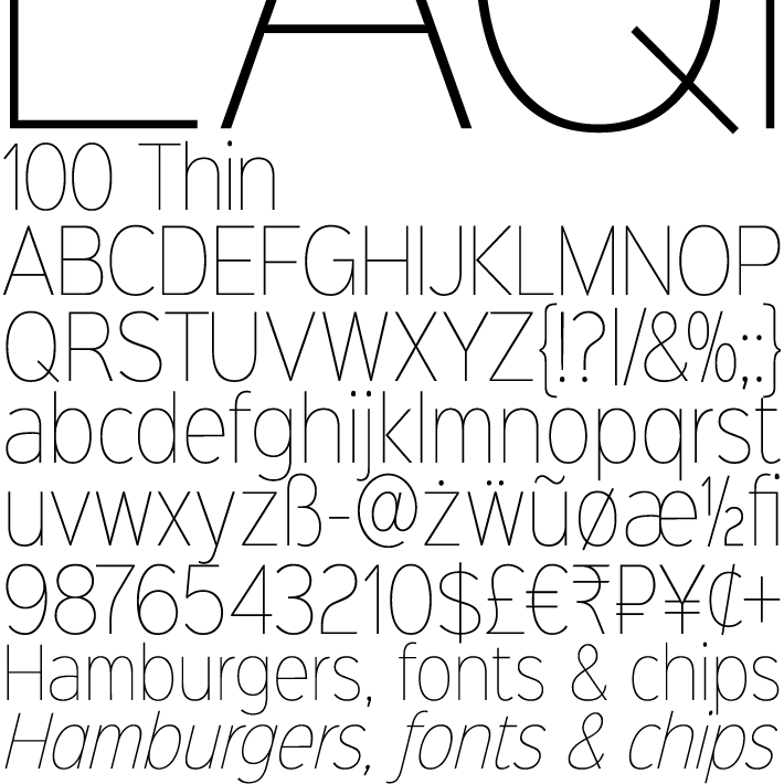 Sinkin Sans Narrow - Image 3