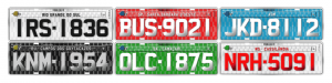 Brazil Vehicle Plates