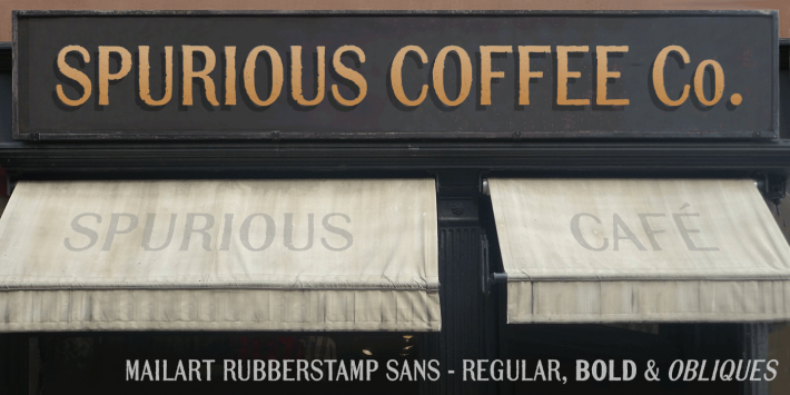 Mailart Rubberstamp Sans - Image 3