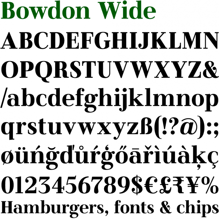 Bowdon Wide