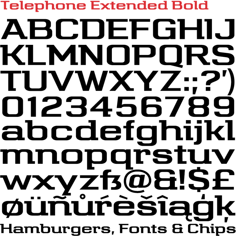 Telephone Extended – K-Type