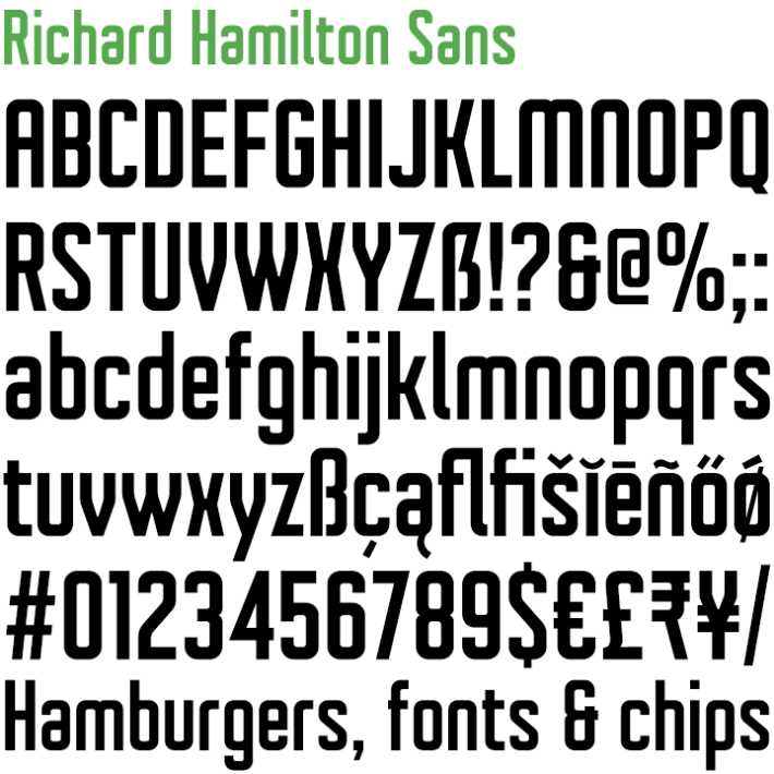 Richard Hamilton Sans - Image 5