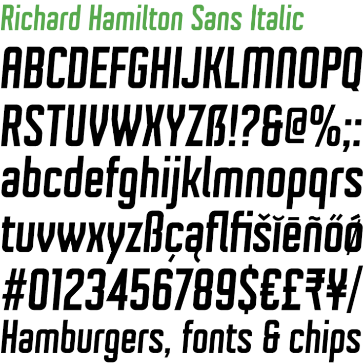 Richard Hamilton Sans - Image 6